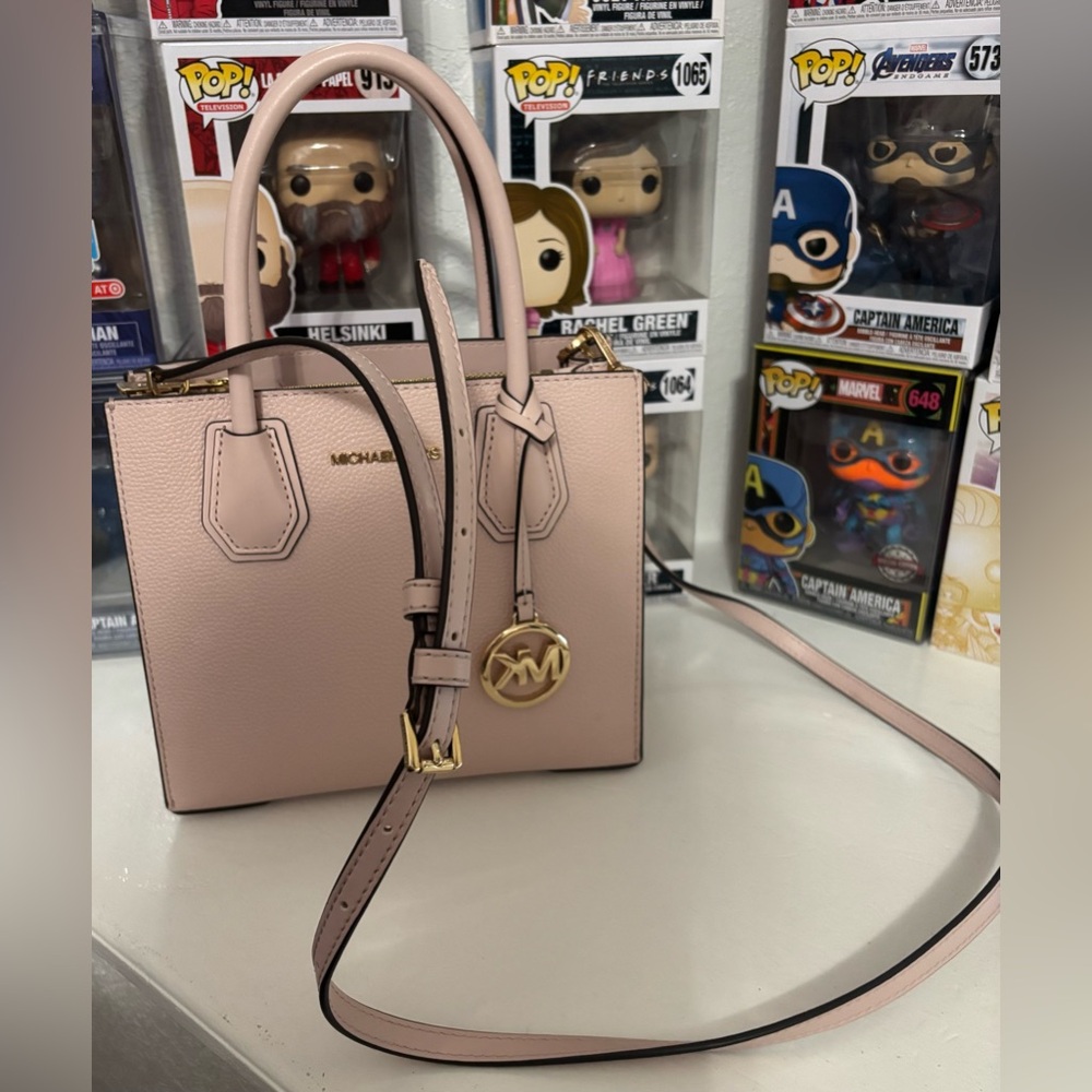 Michael Kors Blush Pink Satchel EUC - Picture 2 of 16